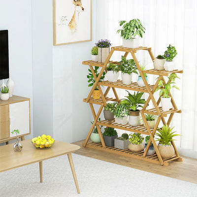 Indoor Standing Type Window Plant Stand Pot Ladder Shelves S/M/L Size for Outdoor Clearance and Decoration
