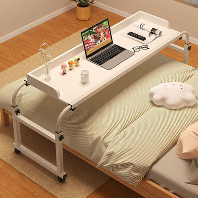 Modern Portable Home Furniture Simple Household Items for Bedroom Plastic Surface Cross Bed Desk