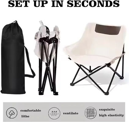 Aluminum Frame Folding Beach Camping Chair for Outdoor Activities and Fishing