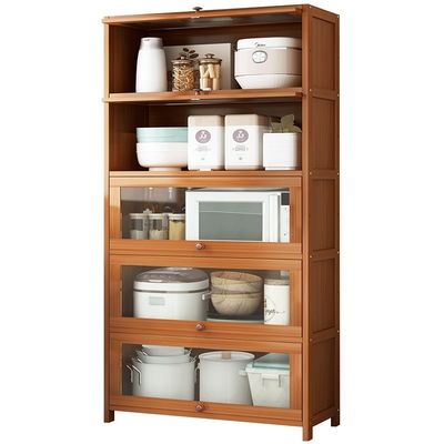 Storage Cabinet,Kitchen Organizers and ,Cube Shelf Rack with Door Bakers