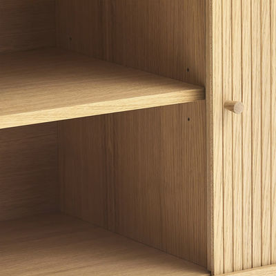 Mid Modern Media Console, TV Stand Cabinet, Living Room Center Table with Storage