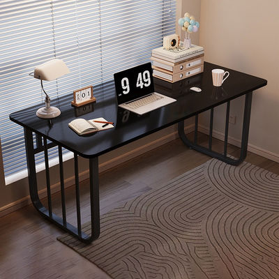 Large Capacity Stable Office Furniture Standing Study Table Computer Desk with Thick Frame in Living Room Bedroom