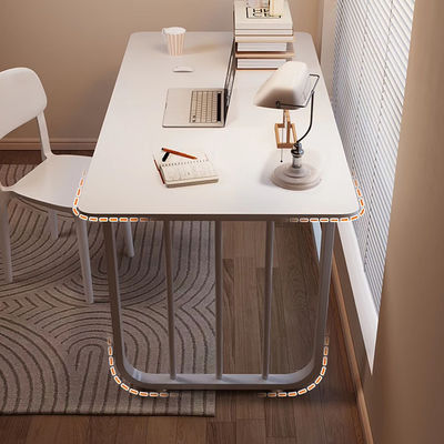 Large Capacity Stable Office Furniture Standing Study Table Computer Desk with Thick Frame in Living Room Bedroom