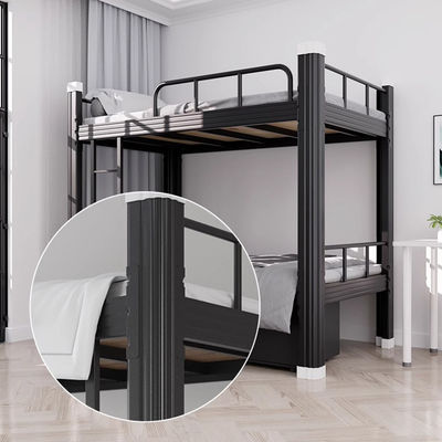 Iron Bunk Bed School Upper and Lower Staff Dormitory Simple Frame High Low Double Student Apartment