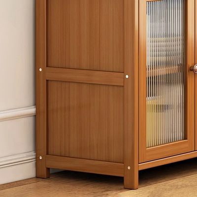 Kitchen Sideboards Cabinet Bakers Rack, Dish Storage , Microwave Oven Stand with Shelves, Standing Utility