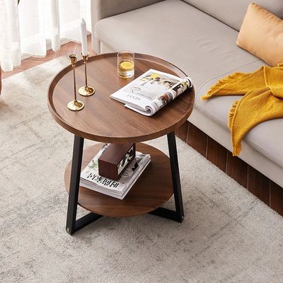 Sofa Side Living Room Tea Table Simple Balcony Corner Movable Round Small Coffee