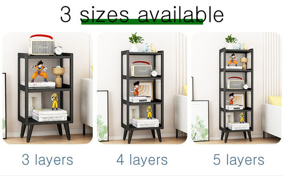 Multifunctional 4-Layer Heavy Duty Stable Rack Household Furniture for Kitchen Bedroom Sundries Storage Kitchen Islands Carts