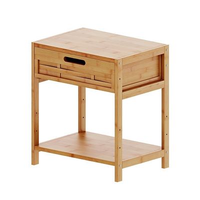 Modern Freestanding Storage Rack Cabinet Drawer Bedside Desk Side Nightstands Organize Daily Use Sundries Bedroom Living Room