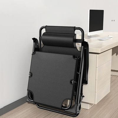 3 in 1 Lounge Beach Tanng Chair,Campg Cot Foldg Pipe Recler,Reclg Outdoor, Nap Office