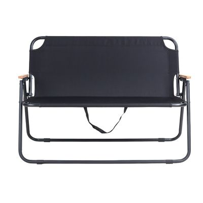 Portable Folding 2-Person Outdoor Camping Loveseat Couch Heavy Duty Modern Hiking Backpacking Armchair for Farmhouse Warehouse