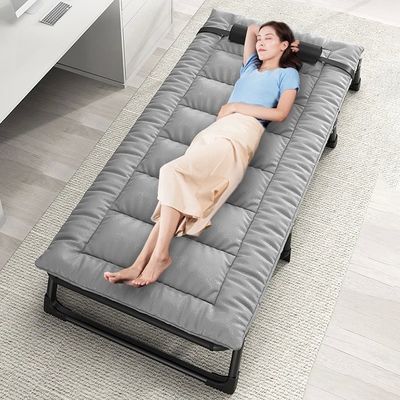 Folding Camping Cot, Heavy Duty Sleeping Cots, Oxford Portable Travel Camp for Home, Office Nap Outdoor Beach