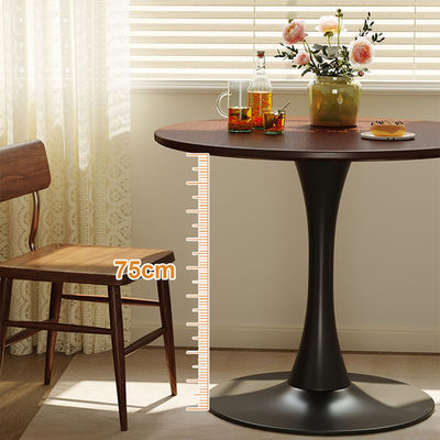Nordic Simple Round Dining Table Furniture, Coffee , Sofa Side Bed Cable, Small Reception