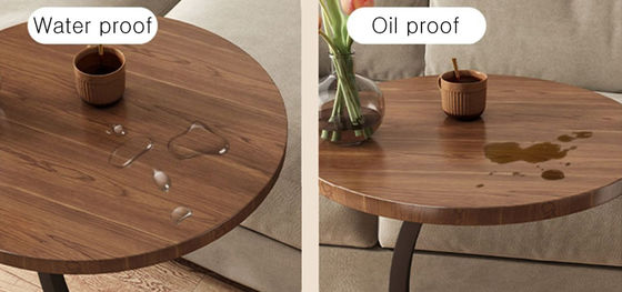 Modern Small Wood Corner Sofa Side Table with Metal Frame for Bed Living Room or Bedroom General Use Home Furniture