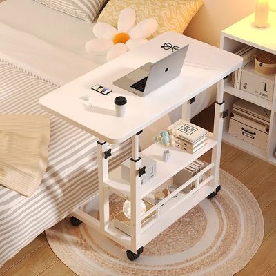 Bedside Table Movable Simple Dormitory Lazy Double-layer Computer Home Lifting Desk