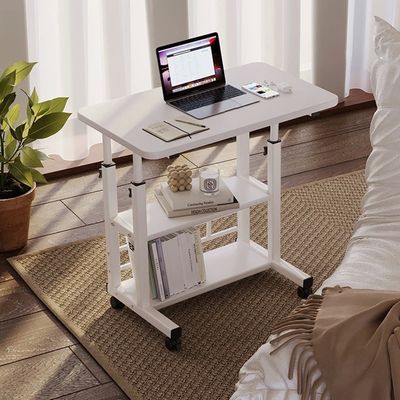Bedside Table Movable Simple Dormitory Lazy Double-layer Computer Home Lifting Desk