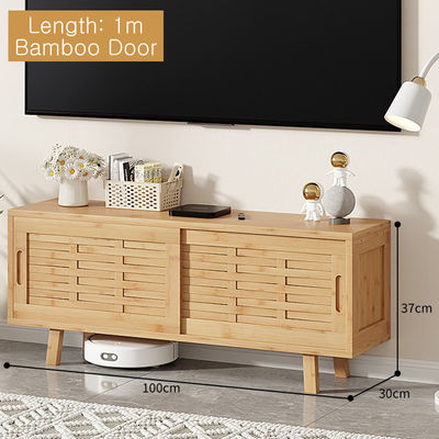 Modern Living Room Furniture Television Standing Cabinet Large Capacity Natural TV Storage in