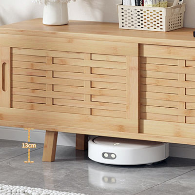 Modern Living Room Furniture Television Standing Cabinet Large Capacity Natural TV Storage in