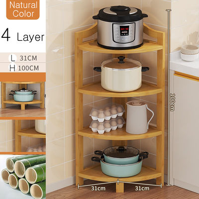 Corner Shelf for Living Room, Bookshelf, Small Bookcase, Storage Rack, Plant Stand Home, Kitchen, Space