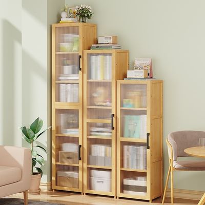 Storage Cabinet Organizer Container, Multi-layers Cube with Doors, Book Rack Shelf, Bookcase Furniture