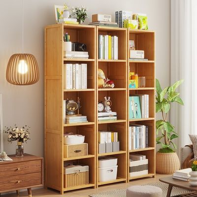 Storage Cabinet Organizer Container, Multi-layers Cube with Doors, Book Rack Shelf, Bookcase Furniture