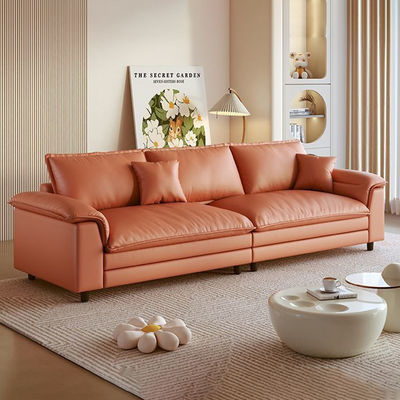 Floor European Living Room Sofas Puffs Salon Comfortable Recliner Elephant Ear Cloud Furniture Set Apartment