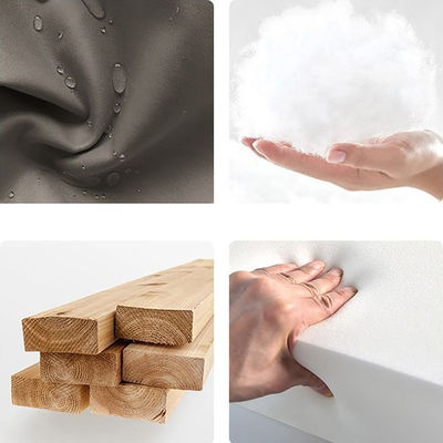 Floor European Living Room Sofas Puffs Salon Comfortable Recliner Elephant Ear Cloud Furniture Set Apartment