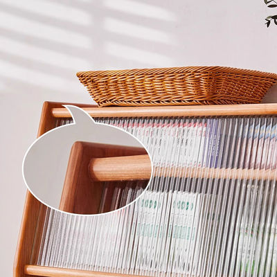 Nordic Solid Wood Sideboard Cherry Storage Cabinet Japanese Restaurant Cupboard Kitchen Furniture