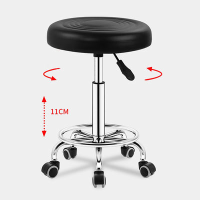 Swivel Bar Chair Lift High Round Beauty Stool for Dining Living Room Hotel-Quality Household Furniture