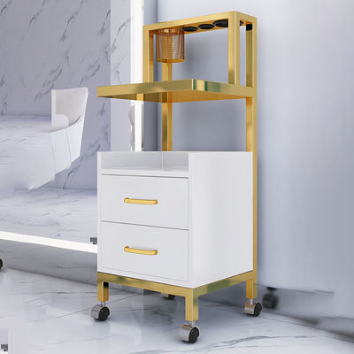 Barber Shop Tool Cabinet Hair Salon Special Trolleys Multi-functional Storage Rack with Drawer Auxiliary Cart