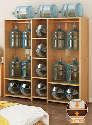 Wardrobe with Rods, Modern Freestanding Closet Cabinet Bedroom Storage Door for Blankets, Clothing, Quilt