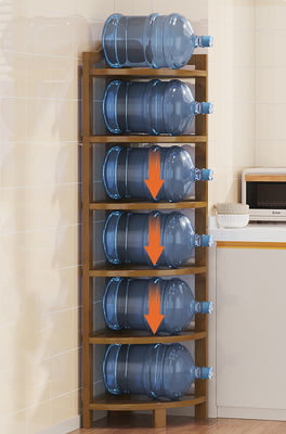 Kitchen Shelf Multifunctional Corner Storage Rack,Small Shelving in Bathroom Cabinet,Display