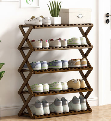 Cheap Price Custom Stand Living Room Furniture Extendable Folding Shoe Rack Frame for Plant Pot