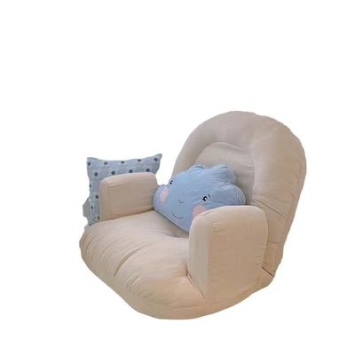 Wholesale Single Person Sofa with Backrest, Foldable Japanese Style Armrest, Thickened Cushion, Bedroom Balcony, Lazy