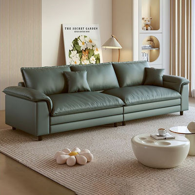 Living Room Elephant Ear Sofa 1/2/3/4/5 Seater Couch with Footstool Oversize Futon Lounge Loveseat Accent Chair