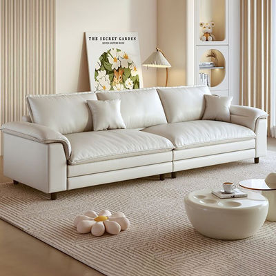 Living Room Elephant Ear Sofa 1/2/3/4/5 Seater Couch with Footstool Oversize Futon Lounge Loveseat Accent Chair