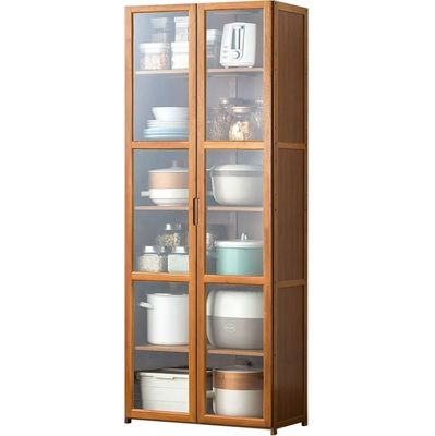 Sideboard Small Space Kitchen Storage Shelf Locker Living Room Against the Wall Home Household Tea Wine Cabinet