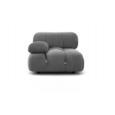 Luxury Multifunctional L Shape Fabric Furniture Wooden Webbing Sofa Without Frame Set Models