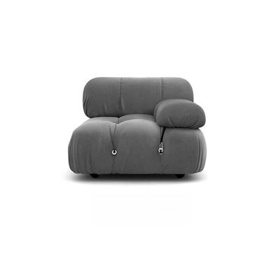 Luxury Multifunctional L Shape Fabric Furniture Wooden Webbing Sofa Without Frame Set Models