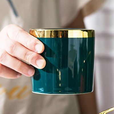 Luxury Nordic Style Ceramic Flower Vase with Iron Stand Decorative Plant Pots Desktop Makeup Organizer for Garden Storage Tank