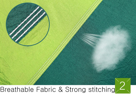 Multi-Person Outdoor Indoor Camping Hammock Fabric Anti-Mosquito Swing Chair for Summer Hanging Bed for Courtyard Dormitory