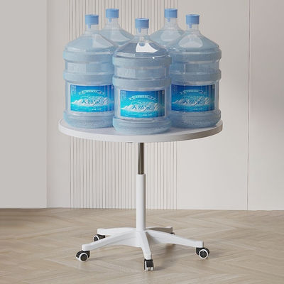 Movable Coffee Side Table Dining , Living Room Bedroom Snack Rack Bedside Mini With Wheels