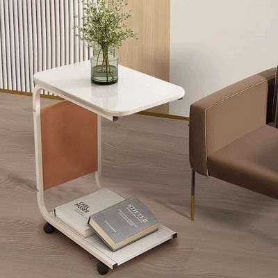 Movable Coffee Side Table Living Room Bedroom Snack Bedside Mini Laptop With Wheels