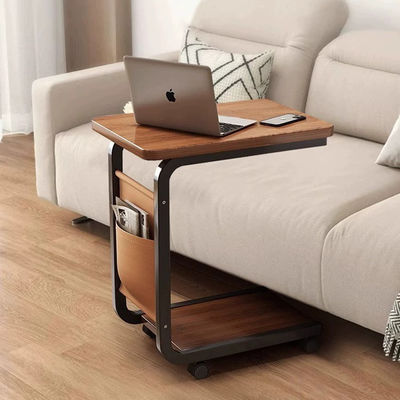 Movable Coffee Side Table Living Room Bedroom Snack Bedside Mini Laptop With Wheels