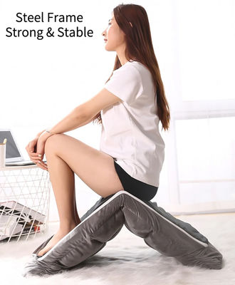 Floor Sofa Chair with Back Support,Folding Lounge Recliner Video Game Jack, Couch in Living Room