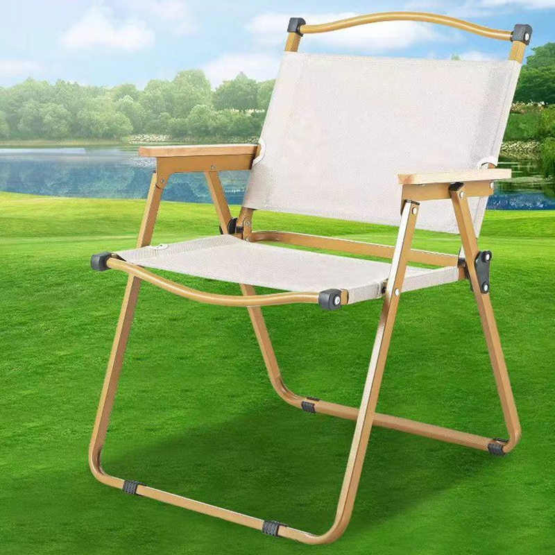 Portable Ultralight Wood Camp Chair Modern for Outdoor Folding Camping for Beach Picnic Lawn Leisure Park Travel Hiking Fishing