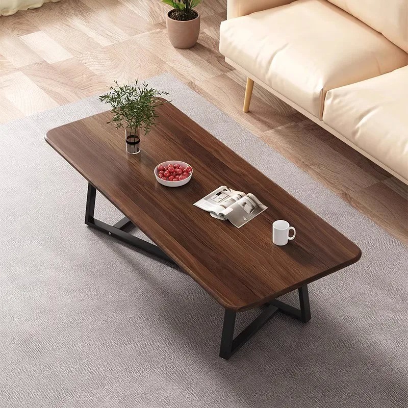 Coffee Table, Wood Square Center for Living Room, Bedroom, Home Office
